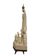 Aparição de Nossa Senhora de Fátima | Poliestireno Reciclado | 17 cm