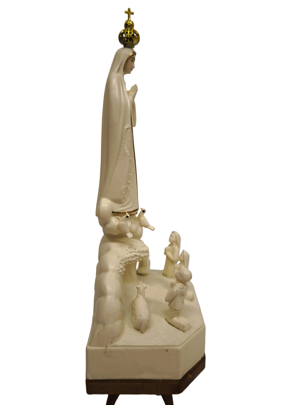 Aparição de Nossa Senhora de Fátima | Poliestireno Reciclado | 17 cm