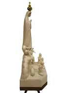 Aparição de Nossa Senhora de Fátima | Poliestireno Reciclado | 17 cm