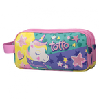 Kit Unicornio Peluche + Estuche Doble TOTTO | Regalo Infantil | Disponible en 2 colores