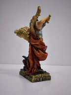 Estátua São Miguel Arcanjo 14 cm – Pintada à Mão