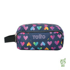 Set Escolar TOTTO - Trolley Renglones + Lonchera Pizarra + Estuche Agapec 3YJ