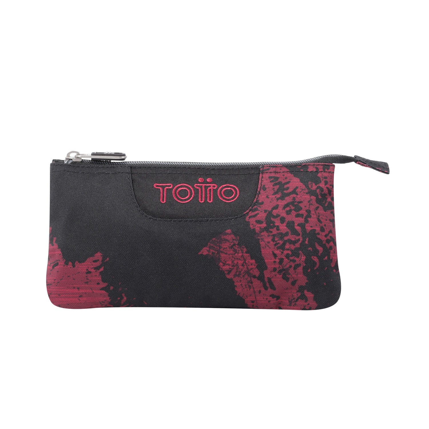 Kit Escolar RED CHALK | Estuche TOTTO, Cuaderno A5, Bloc A5, Lápices de Colores Giotto y Material de Escritura