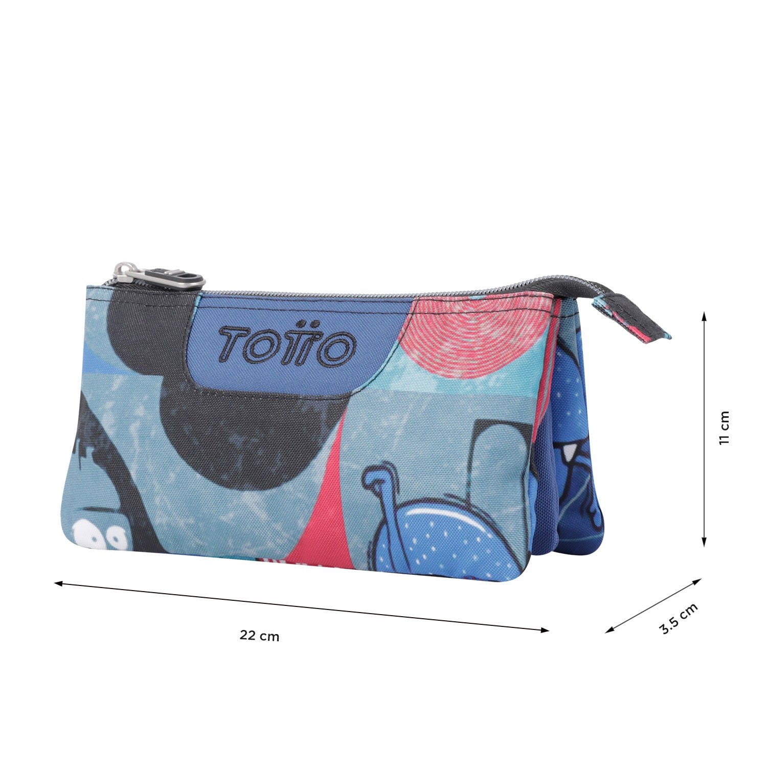 Estojo Triplo Tablero 6JP | TOTTO