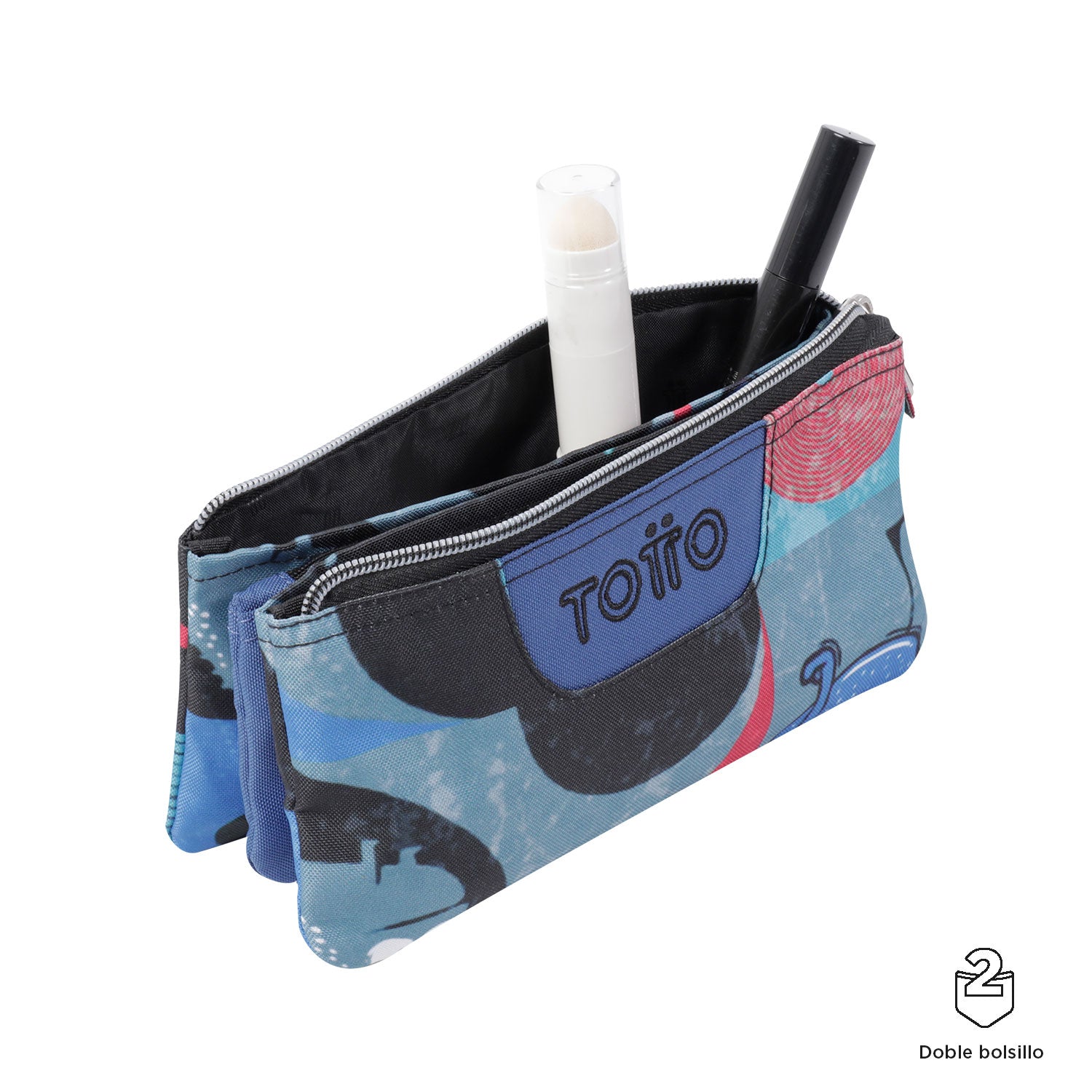 Estojo Triplo Tablero 6JP | TOTTO