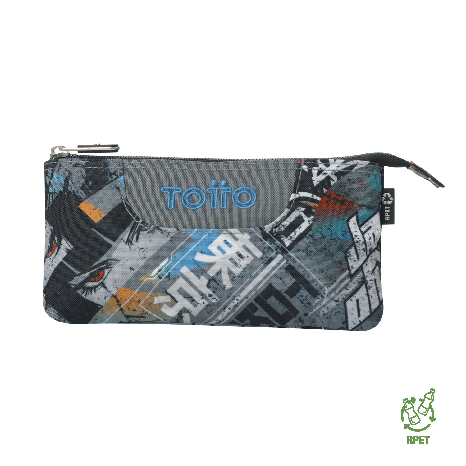 Conjunto Escolar TOTTO Mochila Rayol + Estojo Triplo Tablero 7YL