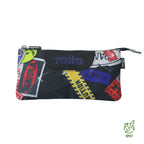Conjunto Escolar TOTTO Acuareles + Estojo Triplo Tablero 8C5 | Adaptável a carrinho de rodas