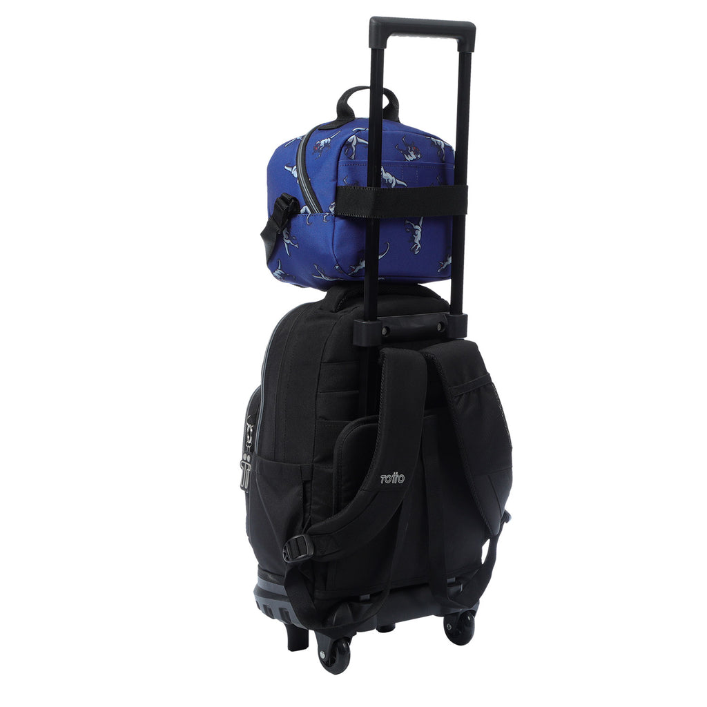 Set Escolar TOTTO - Mochila Rayol + Lonchera Borrabor + Estuche Tablero 9JB