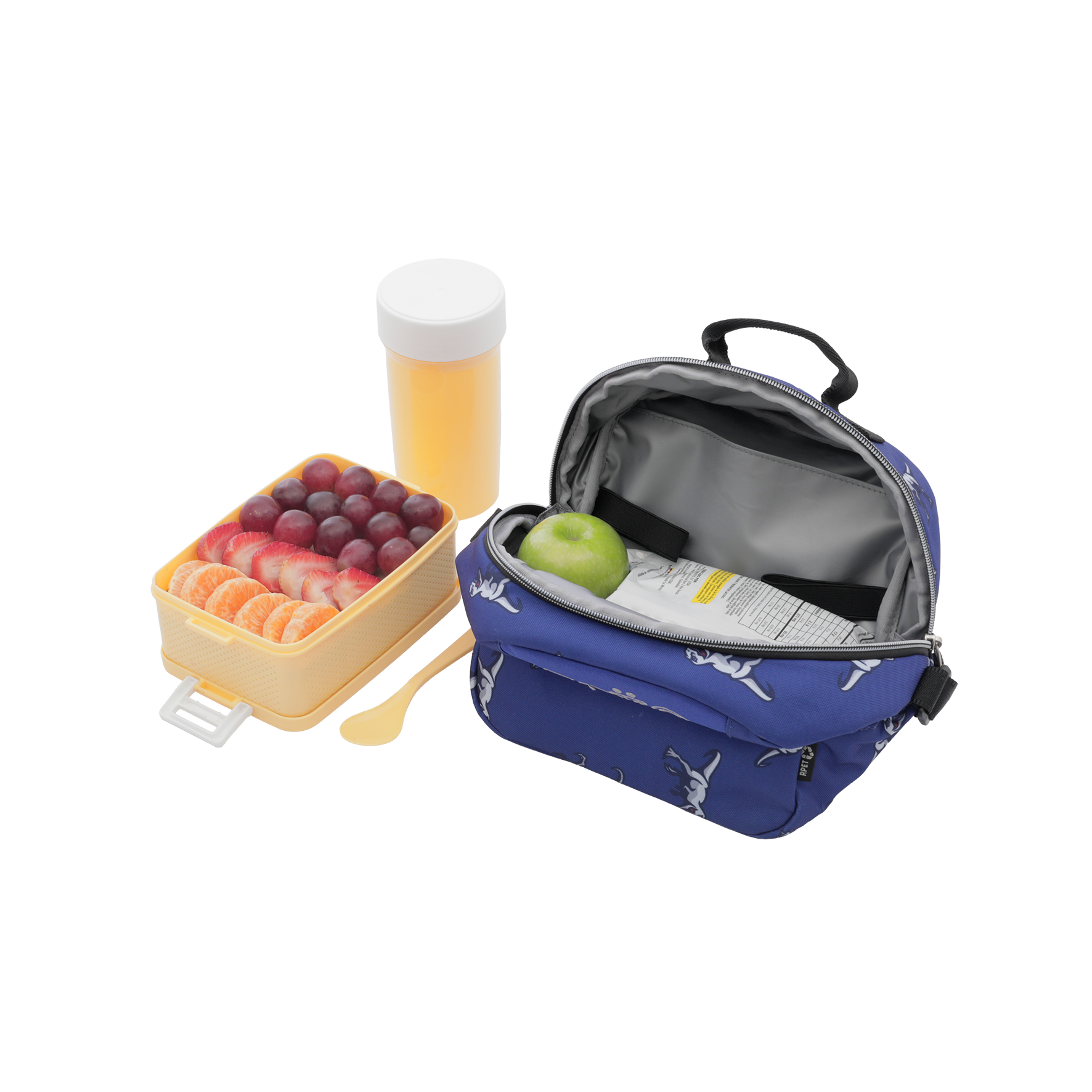 Set Escolar TOTTO - Mochila Rayol + Lonchera Borrabor + Estuche Tablero 9JB