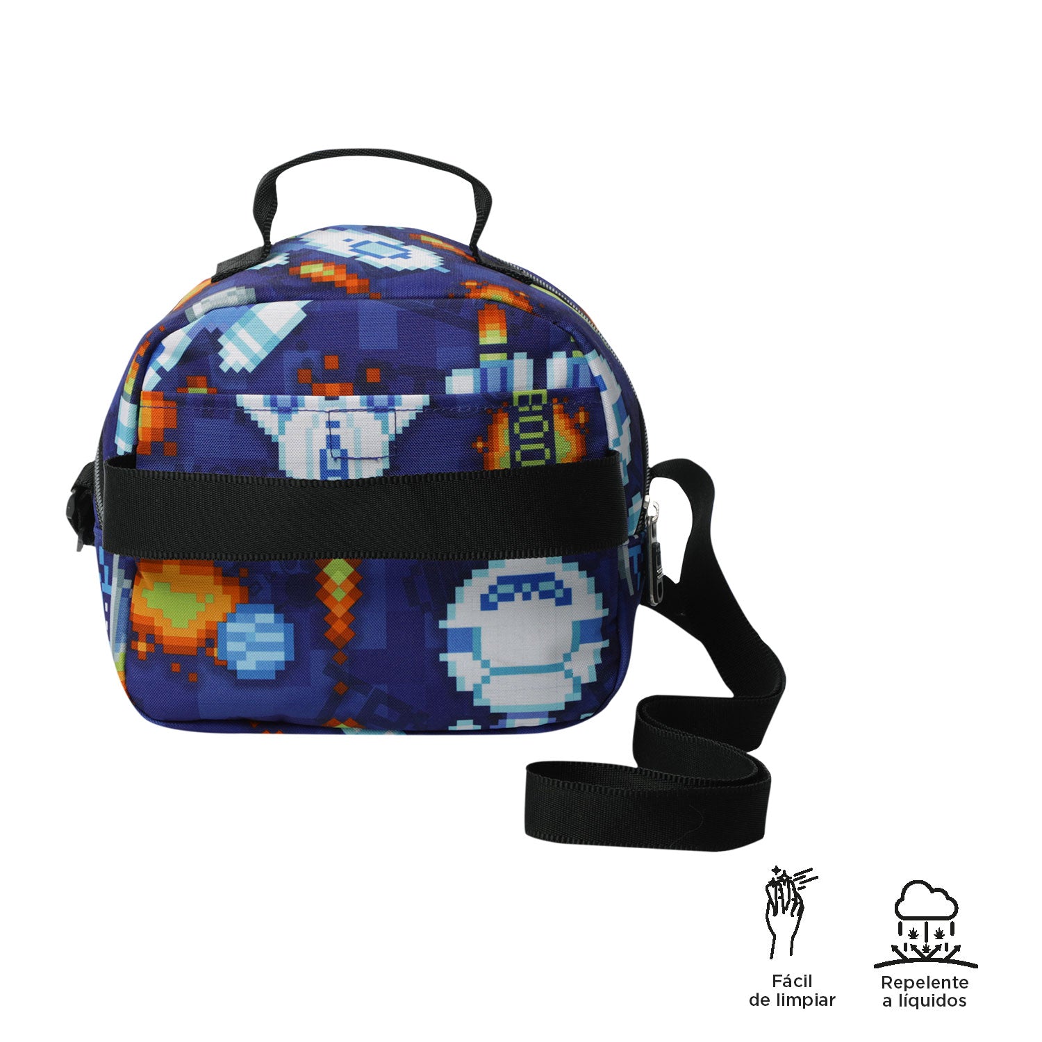 Set Escolar TOTTO - Mochila Rayol + Lonchera Borrador + Estuche Tablero 8FK