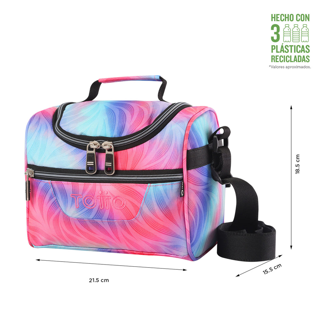 Set Escolar TOTTO - Trolley Renglones + Lonchera Pizarra + Estuche Agapec 9IZ