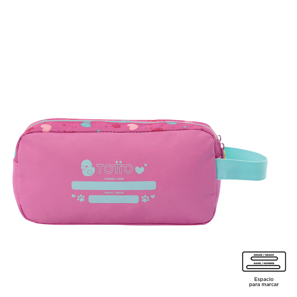 Set Mochila M 6 a 7 años+Bolsa de almuerzo+Estuche DOGGY LOVE 1K6
