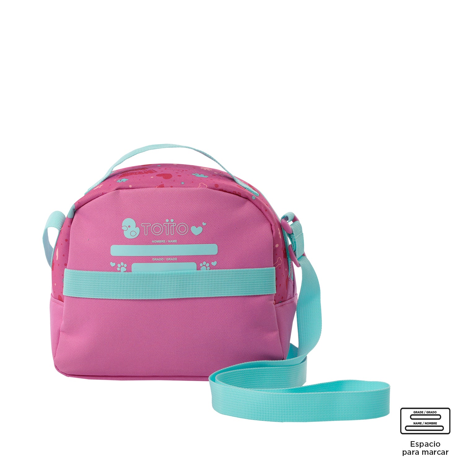 Set Mochila M 6 a 7 años+Bolsa de almuerzo+Estuche DOGGY LOVE 1K6