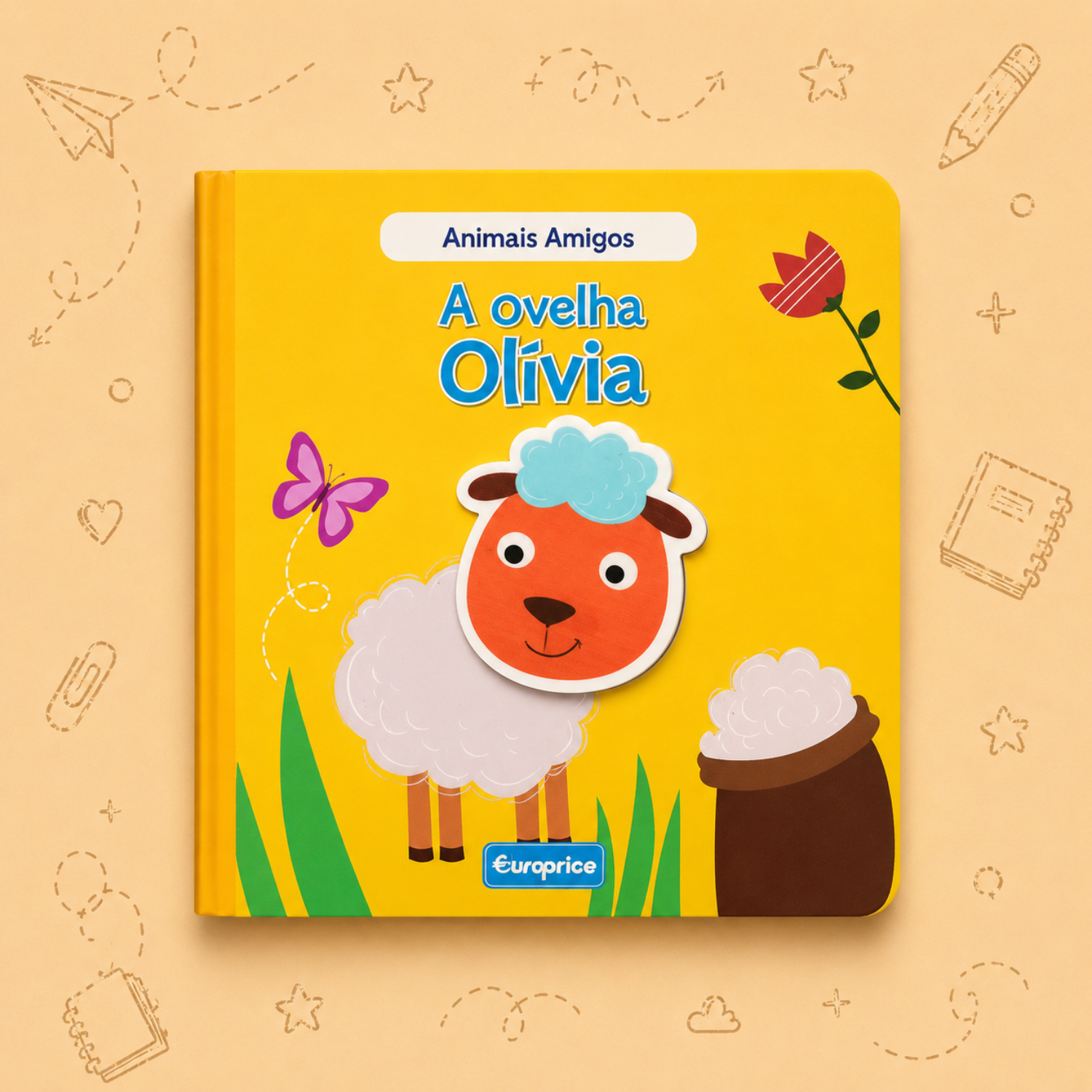 Kit Criativo Hábitos de Leitura - Contos "Animais Amigos" | Guia prático para o adulto acompanhar | Estojo TOTTO | Acessórios para desenho e escrita