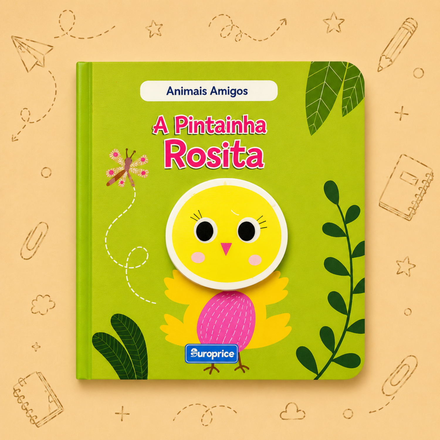 Kit Criativo Hábitos de Leitura - Contos "Animais Amigos" | Guia prático para o adulto acompanhar | Estojo TOTTO | Acessórios para desenho e escrita