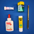 Kit Material Escolar Completo | 35Eur | Estojo TOTTO - Vários Padrões Disponíveis