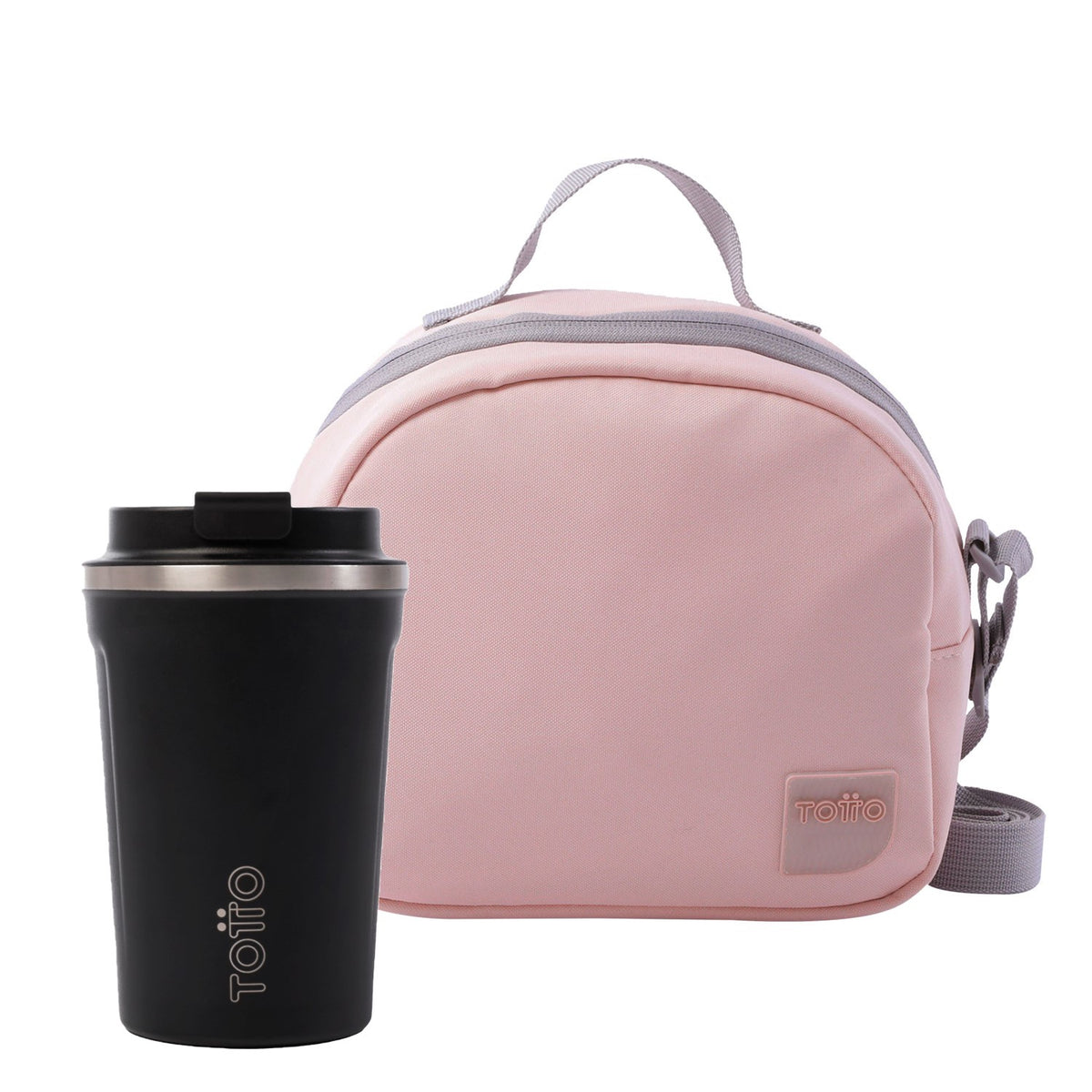 Conjunto Lancheira Volt Rosa + Garrafa Mugyr N01 | TOTTO
