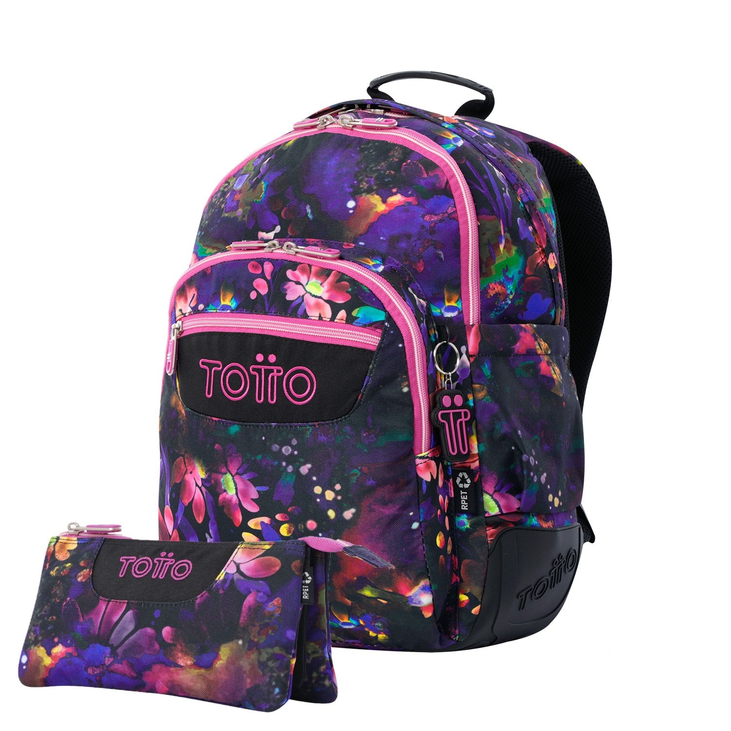 School Set TOTTO Rayol Backpack + Tablero Triple Pencil Case 0FB