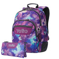 School Set TOTTO Rayol Backpack + Tablero Triple Pencil Case 0FB