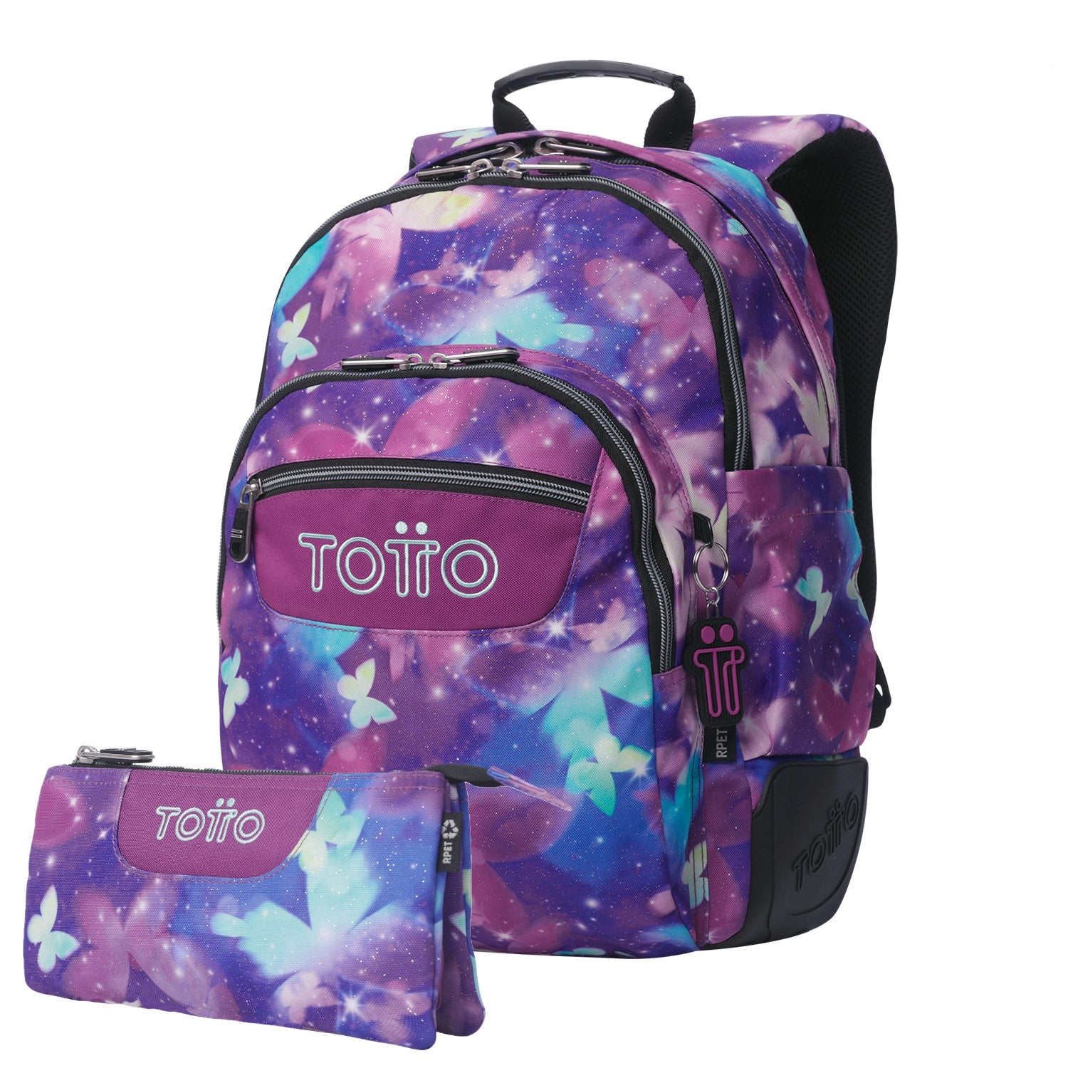 School Set TOTTO Rayol Backpack + Tablero Triple Pencil Case 0FB