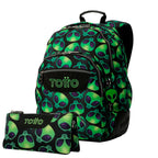 School Set TOTTO Rayol Backpack + Tablero Triple Pencil Case 0FB