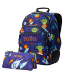 School Set TOTTO Rayol Backpack + Tablero Triple Pencil Case 0FB