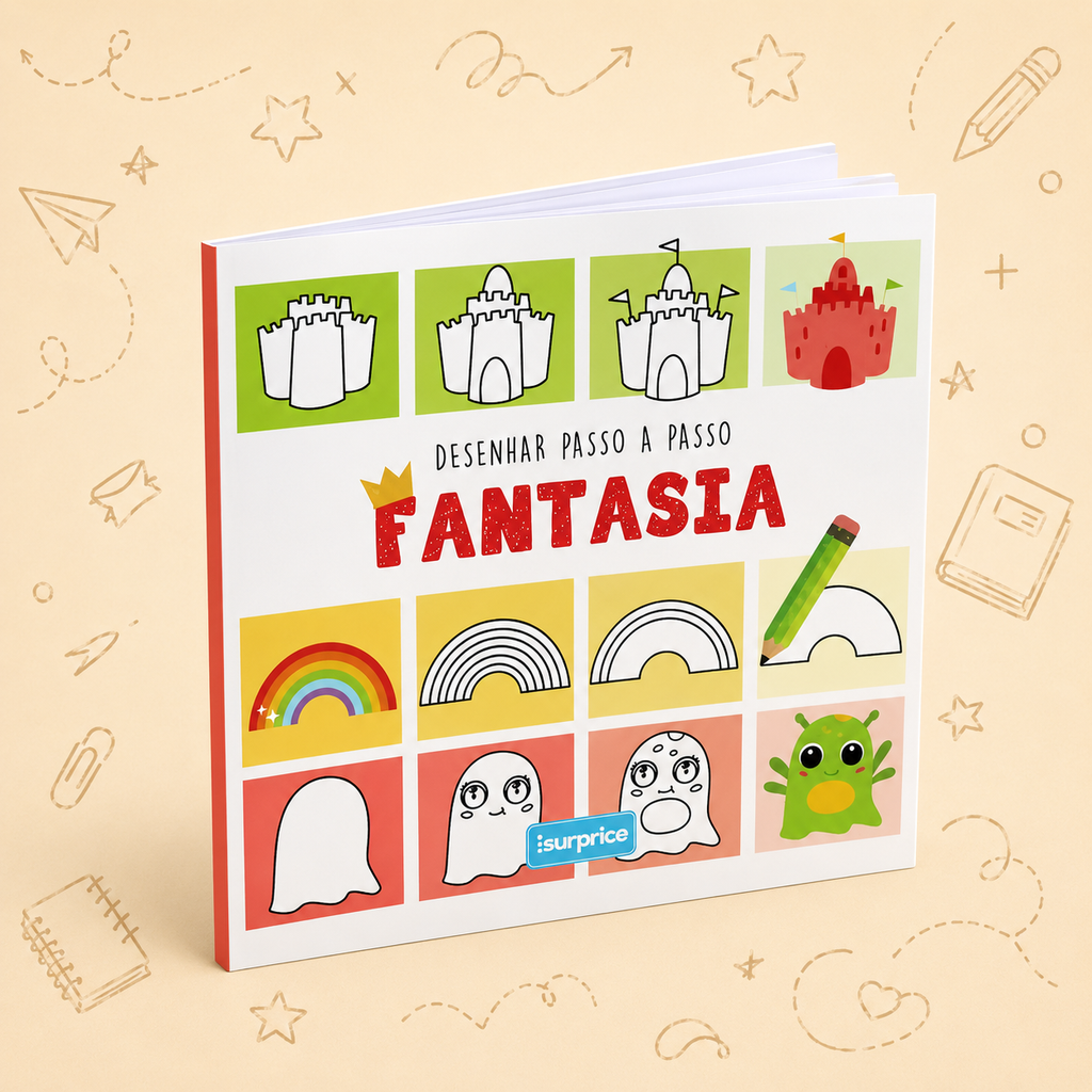 Kit Creativo Hábitos de Lectura - "Dibujar Paso a Paso" - Con guía práctica para el adulto que acompaña + Estuche TOTTO, Cuaderno A5, Bloc A5, Lápices de Colores Giotto y Material de Escritura. (Copia)