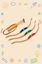 Kit Creativo Educativo - Medieval | Casco, Espada, Arco y Flechas | Guía práctica para que el adulto acompañe | Accesorios para dibujar y escribir