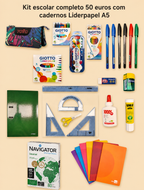 Complete School Supplies Kit | 50Eur | Notebooks, Totto Pencil Case and School Supplies