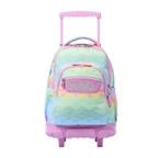 Conjunto Escolar TOTTO - Trolley Renglones 5DX + Lonchera Borrador 5DX + Estuche Sobre M1S