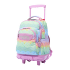 Conjunto Escolar TOTTO - Trolley Renglones 5DX + Lonchera Borrador 5DX + Estuche Sobre M1S