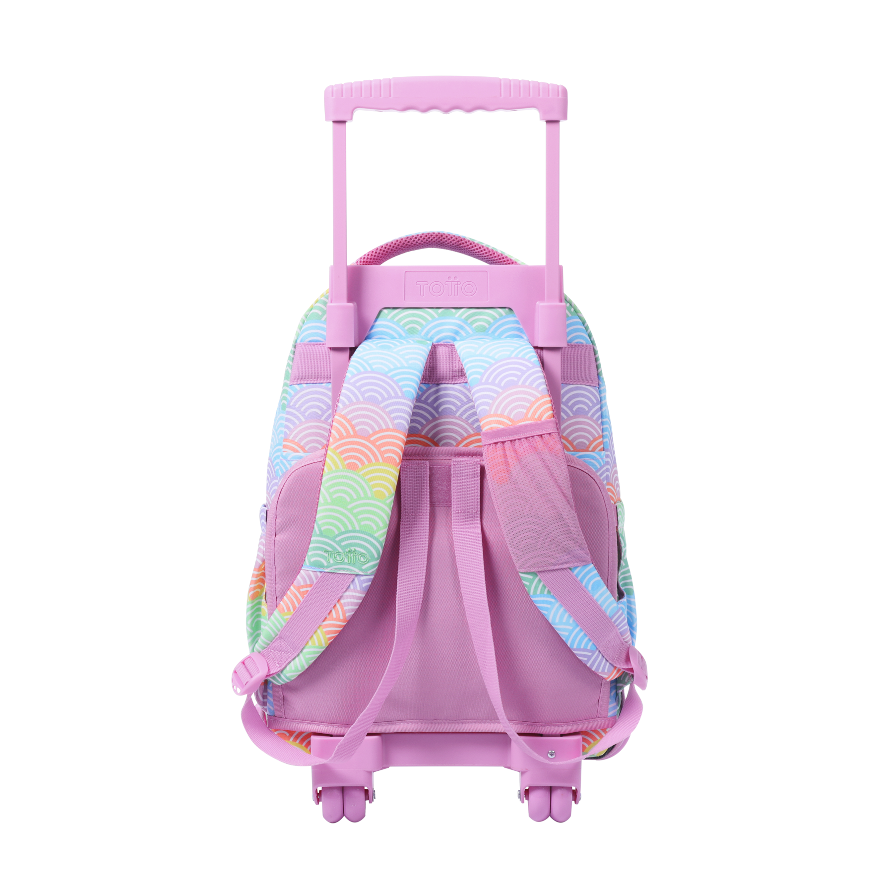 Conjunto Escolar TOTTO - Trolley Renglones 5DX + Lonchera Borrador 5DX + Estuche Sobre M1S