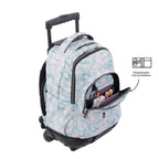 Trolley Escolar TOTTO Renglones | Mochila com Rodas para Portátil 15,4" | Vários Padrões