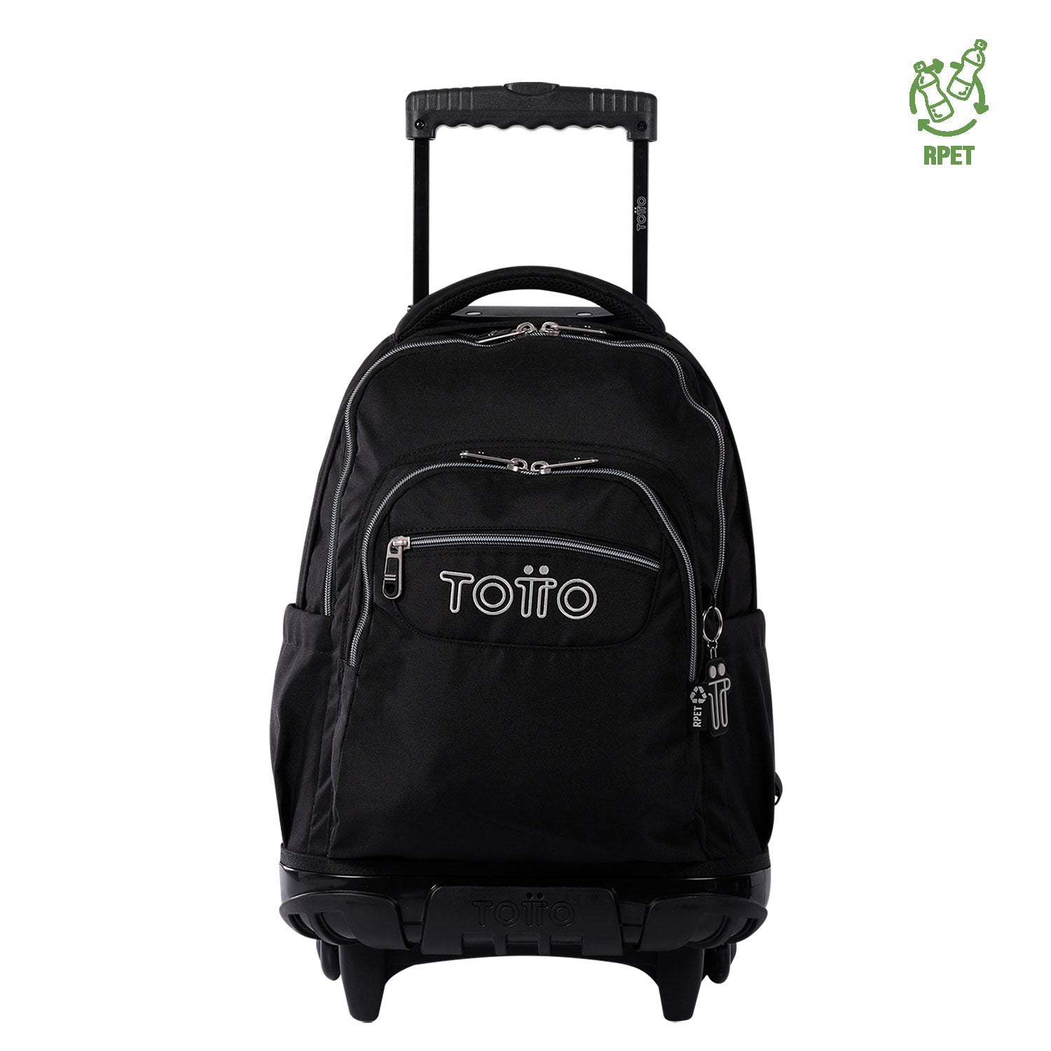Trolley Escolar TOTTO Renglones | Mochila com Rodas para Portátil 15,4" | Vários Padrões