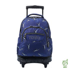 Conjunto Escolar TOTTO - Trolley Renglones + Lonchera Borrador + Estuche Tablero 9JB