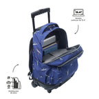 Conjunto Escolar TOTTO - Trolley Renglones + Lonchera Borrador + Estuche Tablero 9JB