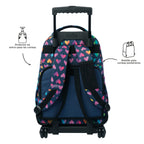 Set Escolar TOTTO - Trolley Renglones + Lonchera Pizarra + Estuche Agapec 3YJ