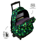 Conjunto Escolar TOTTO - Trolley Renglones + Lonchera Borrador + Estuche Tablero 6DS