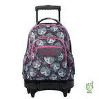 Trolley Escolar TOTTO Renglones | Mochila com Rodas para Portátil 15,4" | Vários Padrões