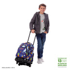 Conjunto Escolar TOTTO - Carro Renglones + Lonchera Borrador + Estuche Tablero 8FK