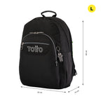 Mochila Escolar 8 a 12 anos Acuarela | TOTTO | Vários Padrões Disponíveis
