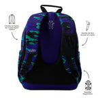 Mochila Escolar 8 a 12 anos Acuarela | TOTTO | Vários Padrões Disponíveis