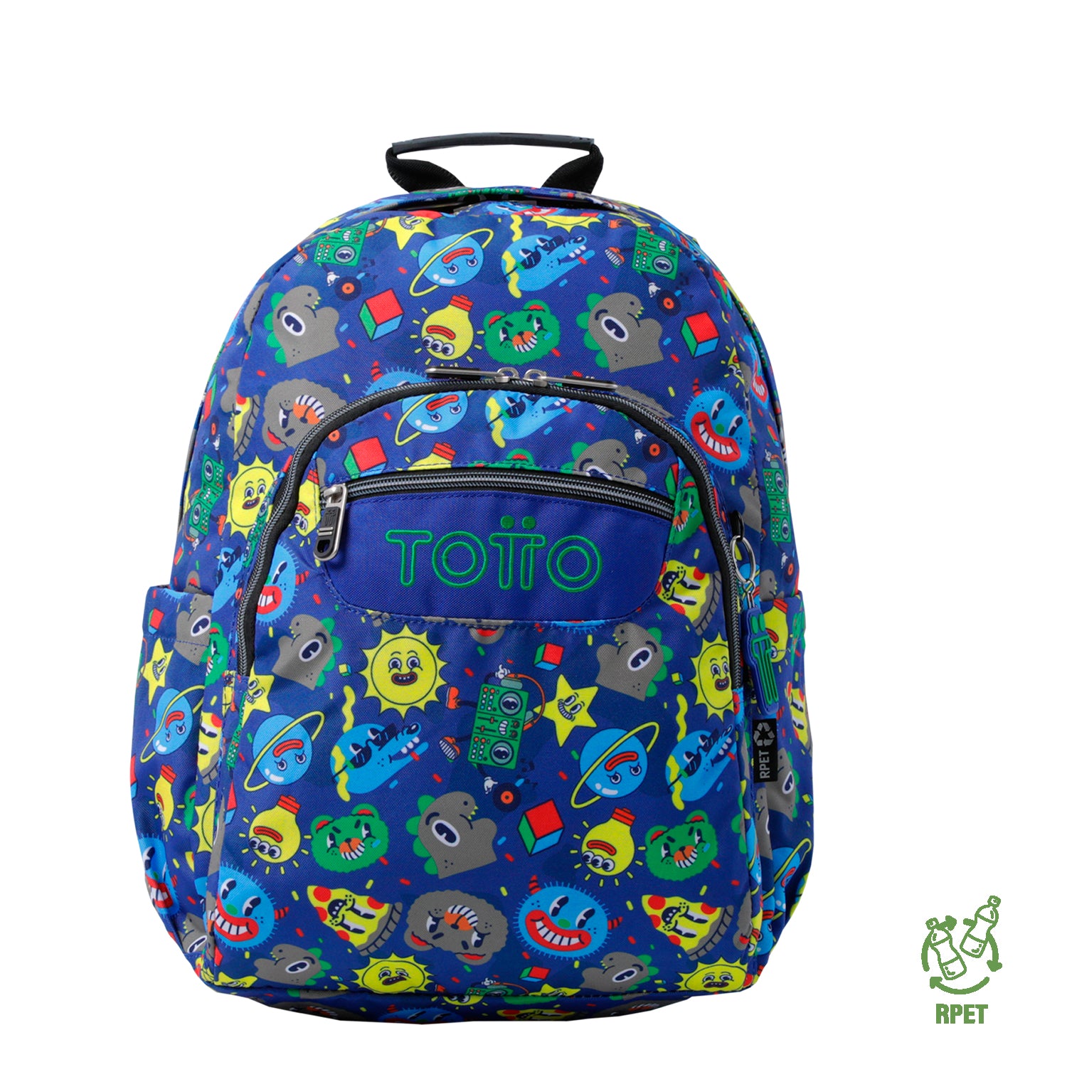 Mochila Escolar 8 a 12 anos Acuarela | TOTTO | Vários Padrões Disponíveis