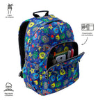 Mochila Escolar 8 a 12 anos Acuarela | TOTTO | Vários Padrões Disponíveis
