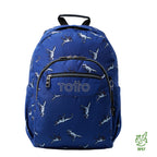 Mochila Escolar 8 a 12 anos Acuarela | TOTTO | Vários Padrões Disponíveis