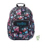 Mochila Escolar 8 a 12 anos Rayol | TOTTO | Vários padrões