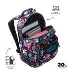 Mochila Escolar 8 a 12 anos Rayol | TOTTO | Vários padrões