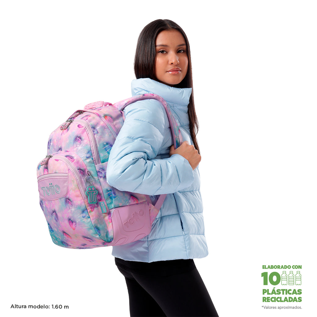 Mochila Escolar 8 a 12 anos Rayol | TOTTO | Vários padrões