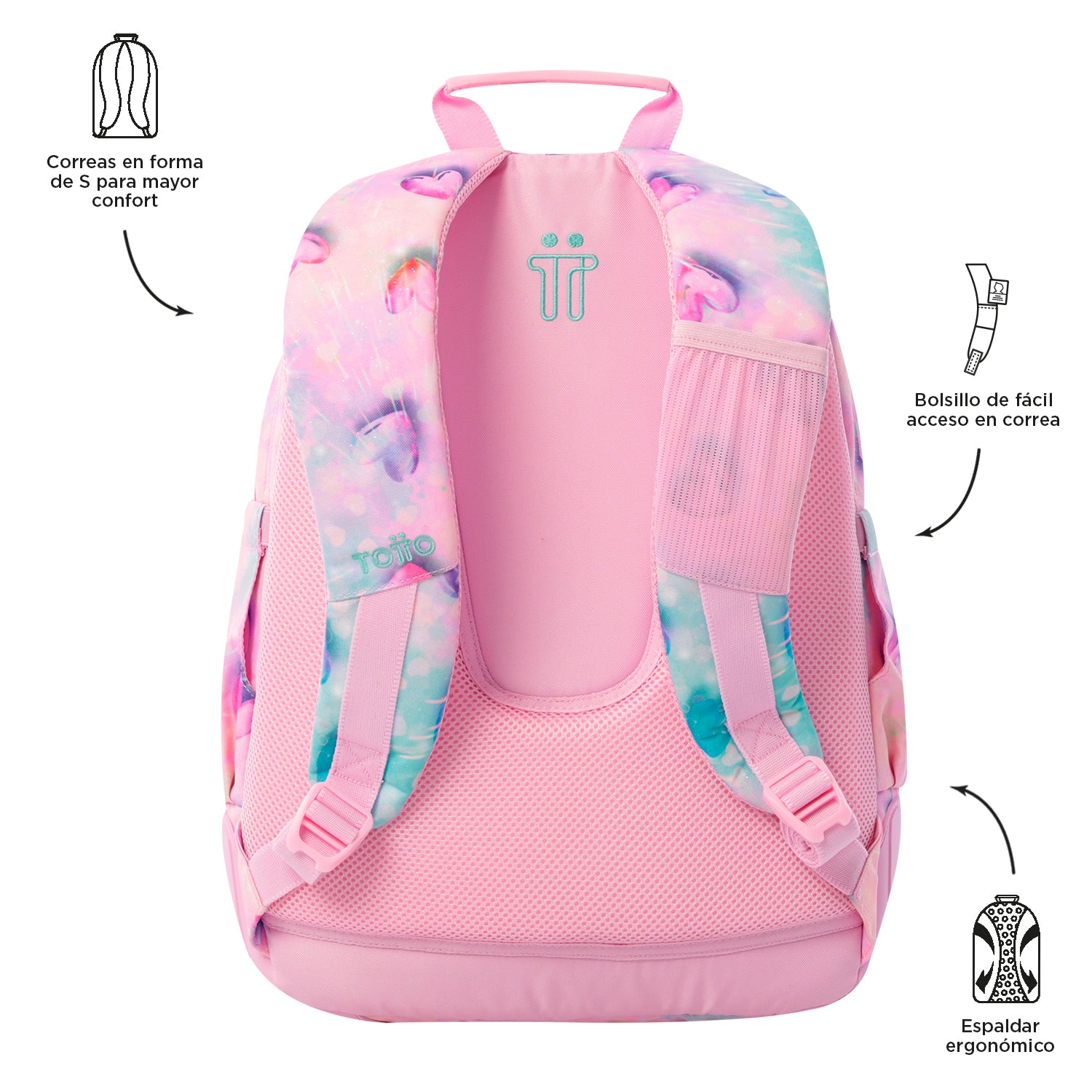 Mochila Escolar 8 a 12 anos Rayol | TOTTO | Vários padrões