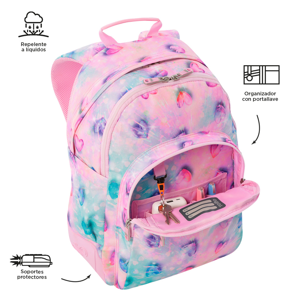 Mochila Escolar 8 a 12 anos Rayol | TOTTO | Vários padrões